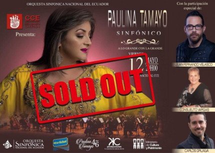 PAULINA TAMAYO SINFÓNICO - Día 1 SOLD OUT