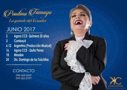 Paulina Tamayo - Junio 2017