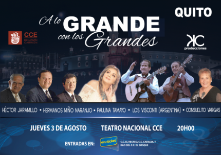 Quito - A Lo Grande Con Los Grandes