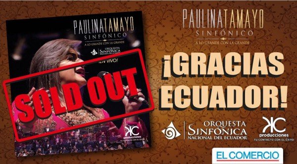 Nuevo CD "Paulina Tamayo Sinfónico"
