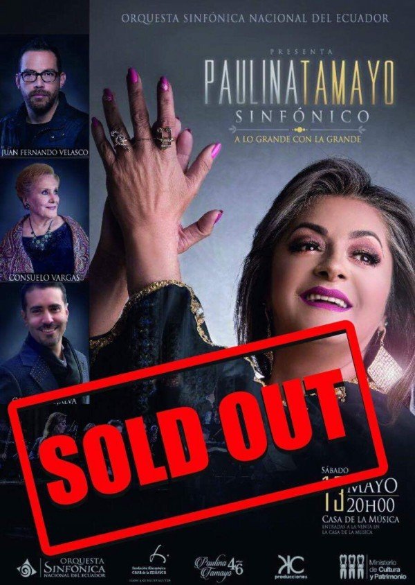 PAULINA TAMAYO SINFÓNICO - Día 2 SOLD OUT