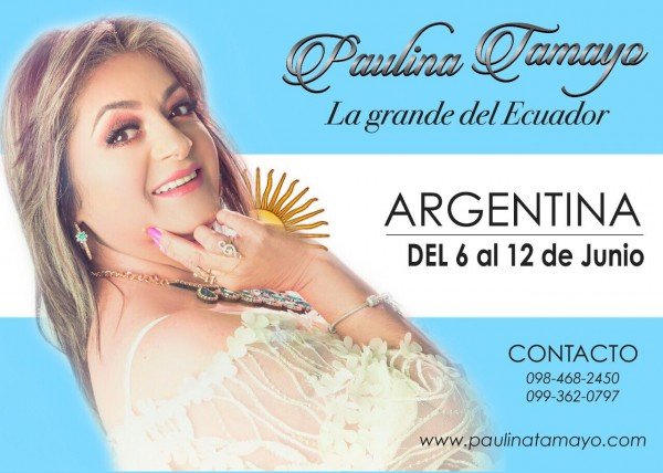 Paulina Tamayo en Buenos Aires, Argentina