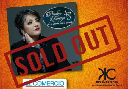 SOLD OUT! El CD 45 Años "A Lo Grande Con La Grande"