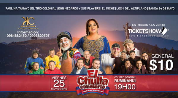 El Chulla Concierto por Fiestas de Quito